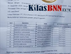 PT Damaco Communica Engineering Consultant Terbitkan Surat Tugas Pendataan Jaringan PLN di Gunung Putri